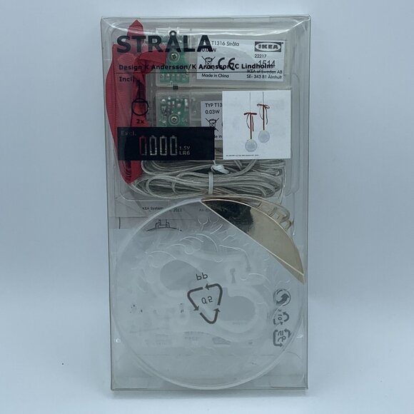 IKEA STRÅLA LED Pendant Lamp Kit - Set of 2 (Sealed) - Picture 4 of 12